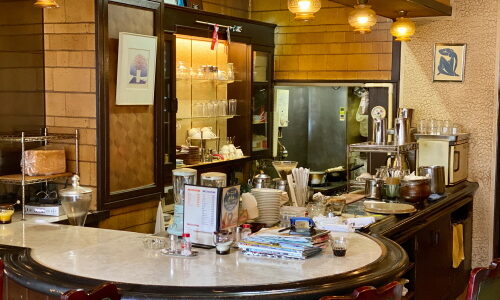 高岳『マキ珈琲店』静かでゆったり落ち着くレトロ喫茶店でモーニング