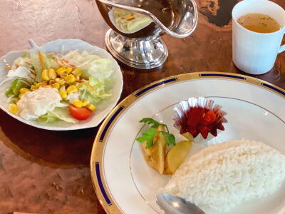 三河大野『鳳来館カフェ』大正時代の登録文化財でランチをいただく