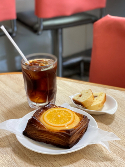 ヒシヤパン リボリのアイスコーヒー