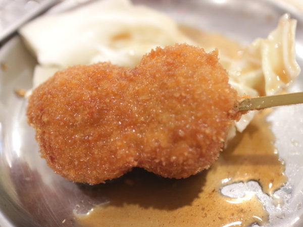 串カツ田中 セルフたこ焼き390円 月末サービス串全品100円 子連れにやさしいサービスいっぱい おいしいなごや