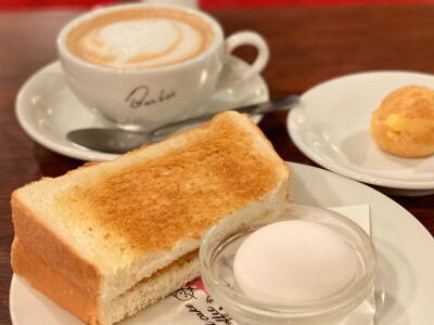 高岳『喫茶ボンボン』でモーニング！ドリンク代のみじゃなくなってた