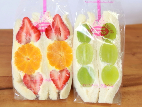 サンドイッチハウス メルヘンのフルーツサンド