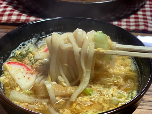 かんからやの玉子うどん