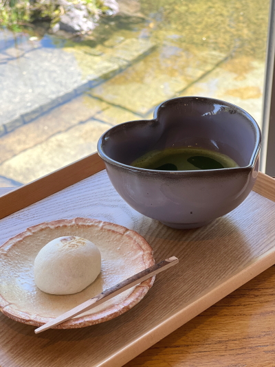 お抹茶と季節の和菓子